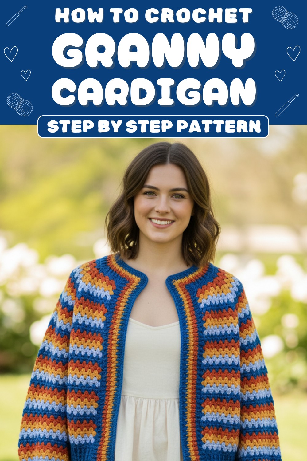 Crochet Cardigan Granny Square