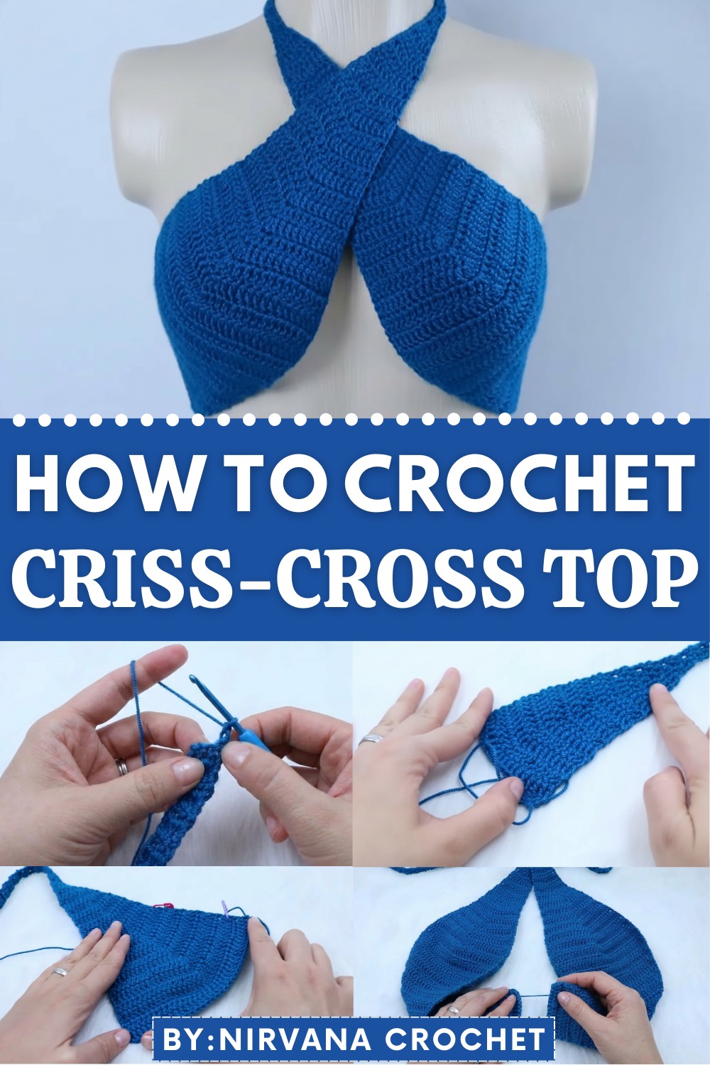 Crochet Criss-cross Top