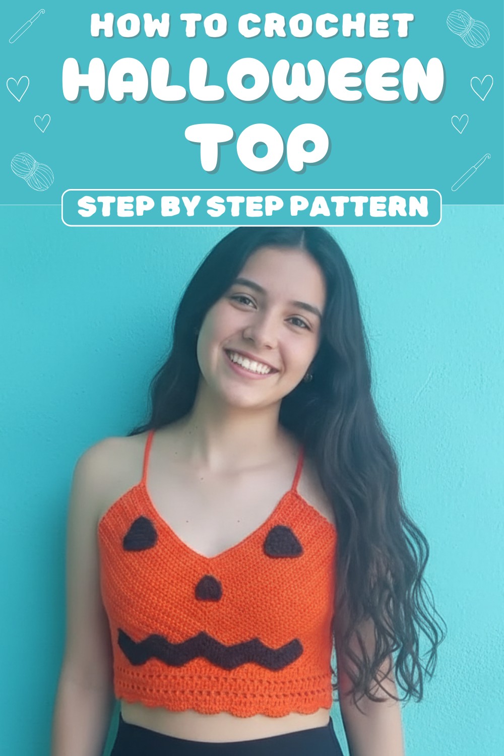 Crochet Halloween Top