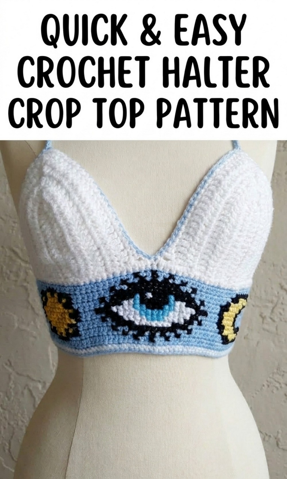 Crochet Halter Crop Top Pattern