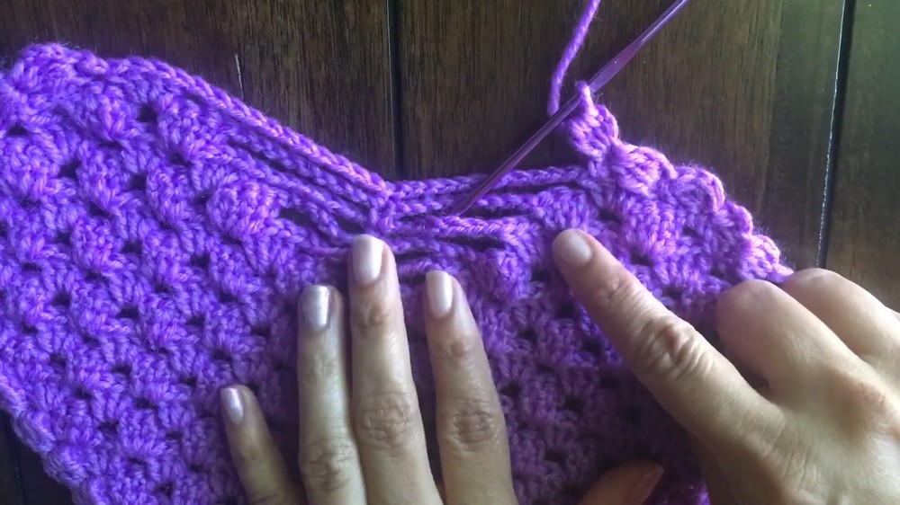 Crochet Heart Tablemat