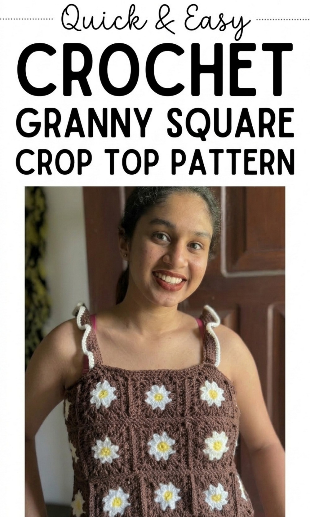 Crochet Mash Crop Top Pattern