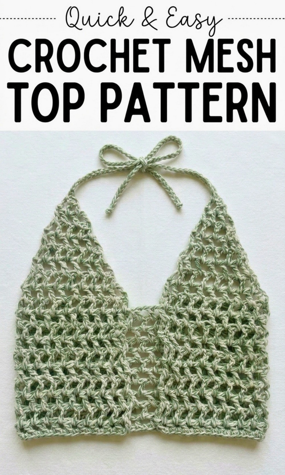 Crochet Mesh Top Pattern