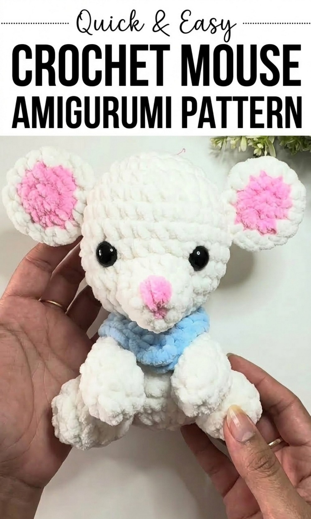 Crochet Mouse Amigurumi Pattern