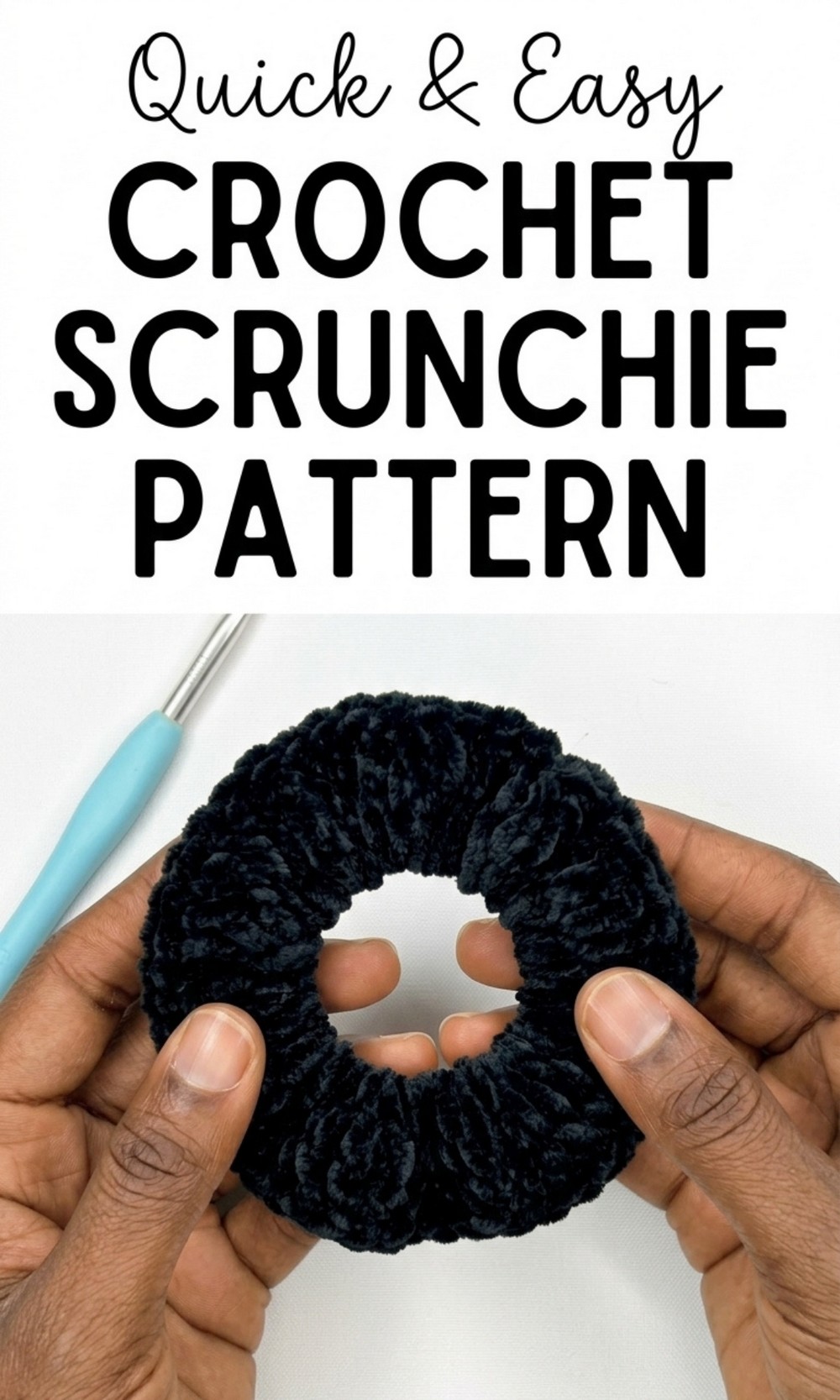 Crochet Scrunchie Pattern