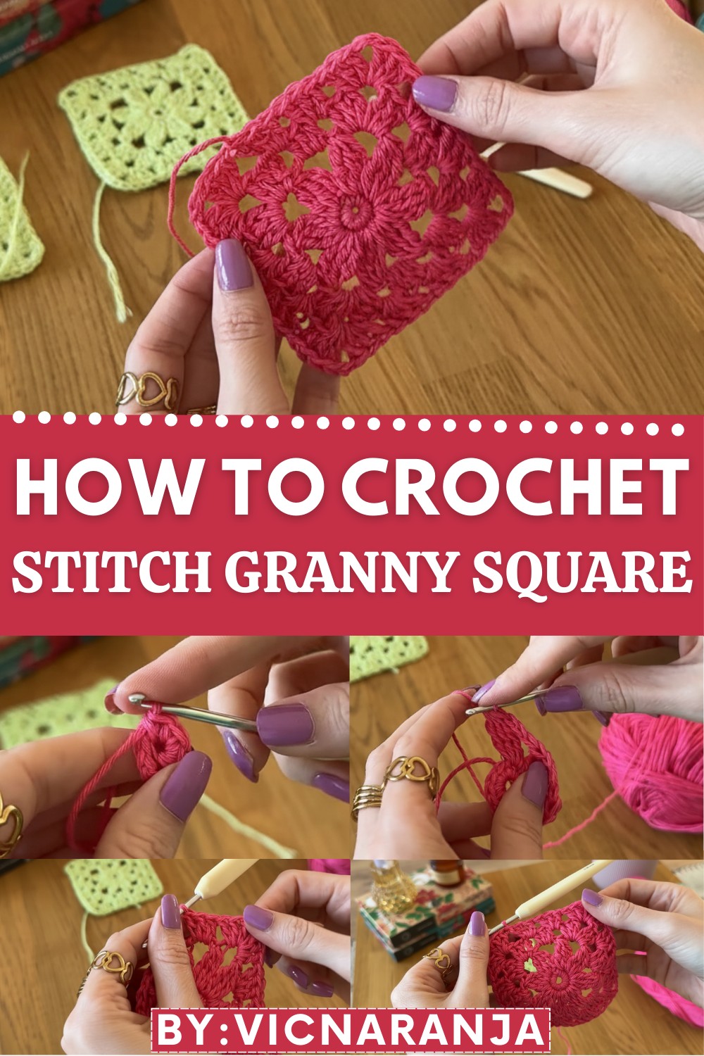 Crochet Stitch Granny Square