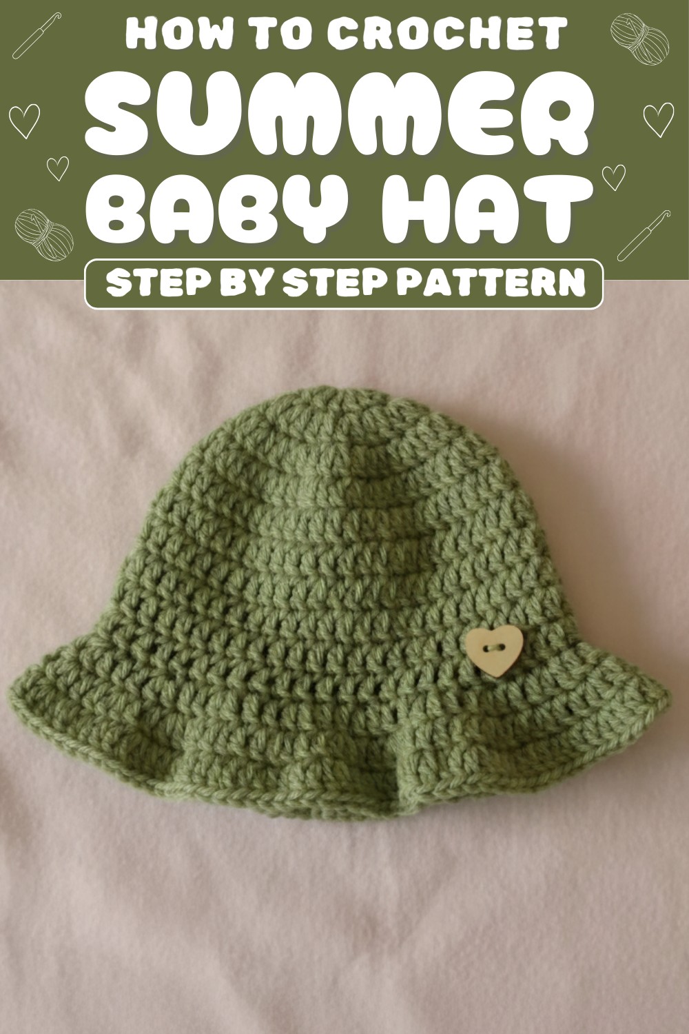 Crochet Summer Baby Hat