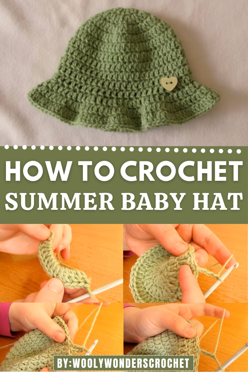 Crochet Summer Baby Hat