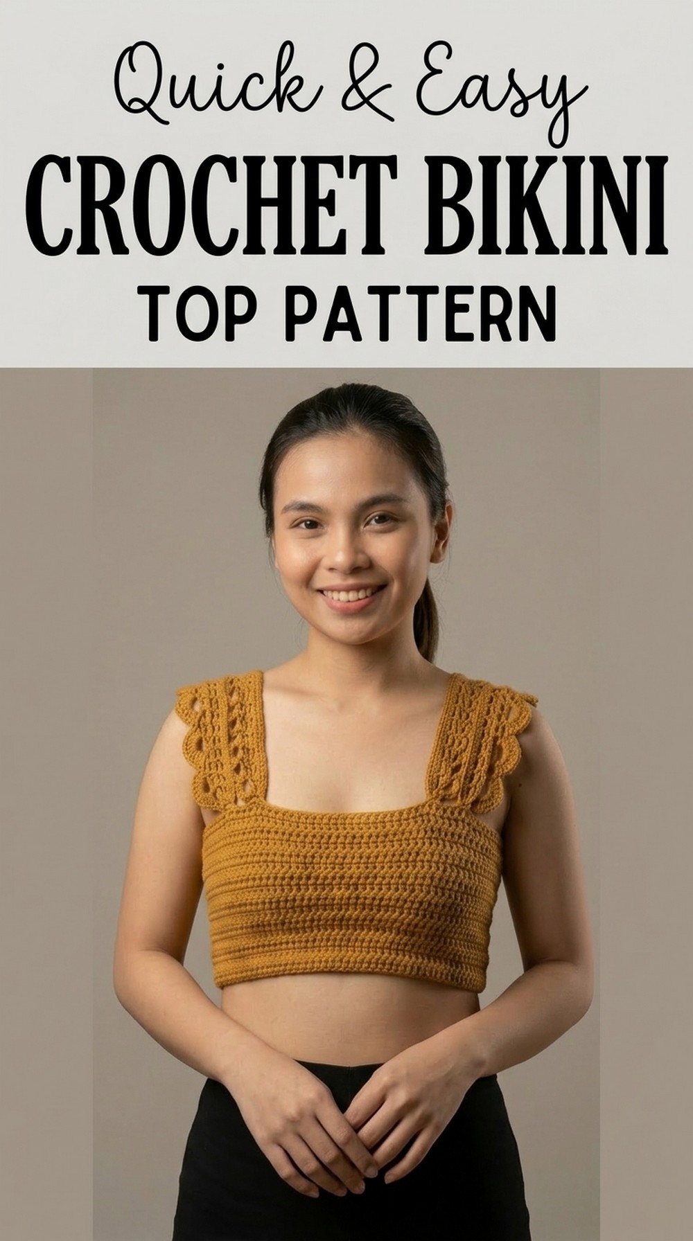 Crochet Bikini Top Pattern