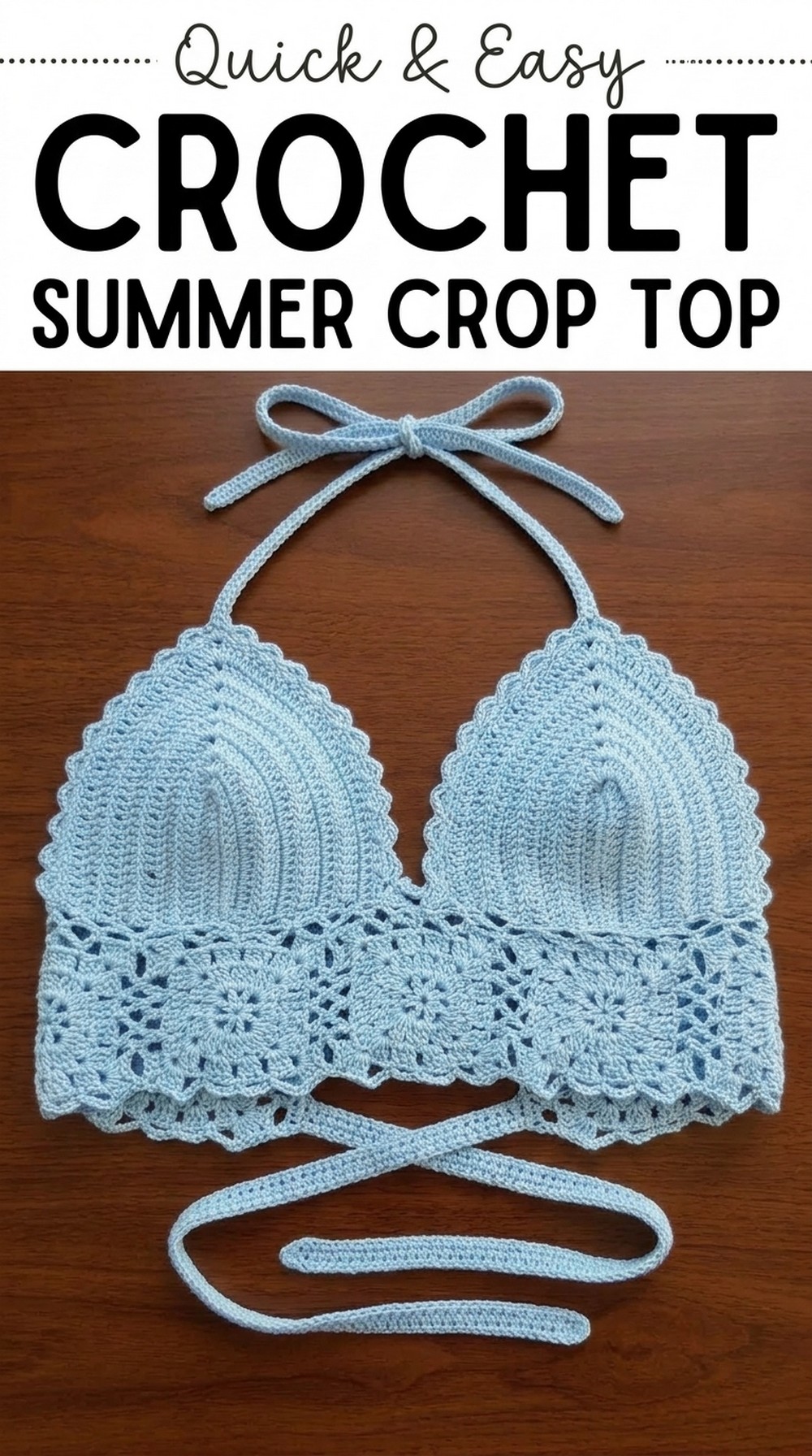 Crochet Summer Crop Top