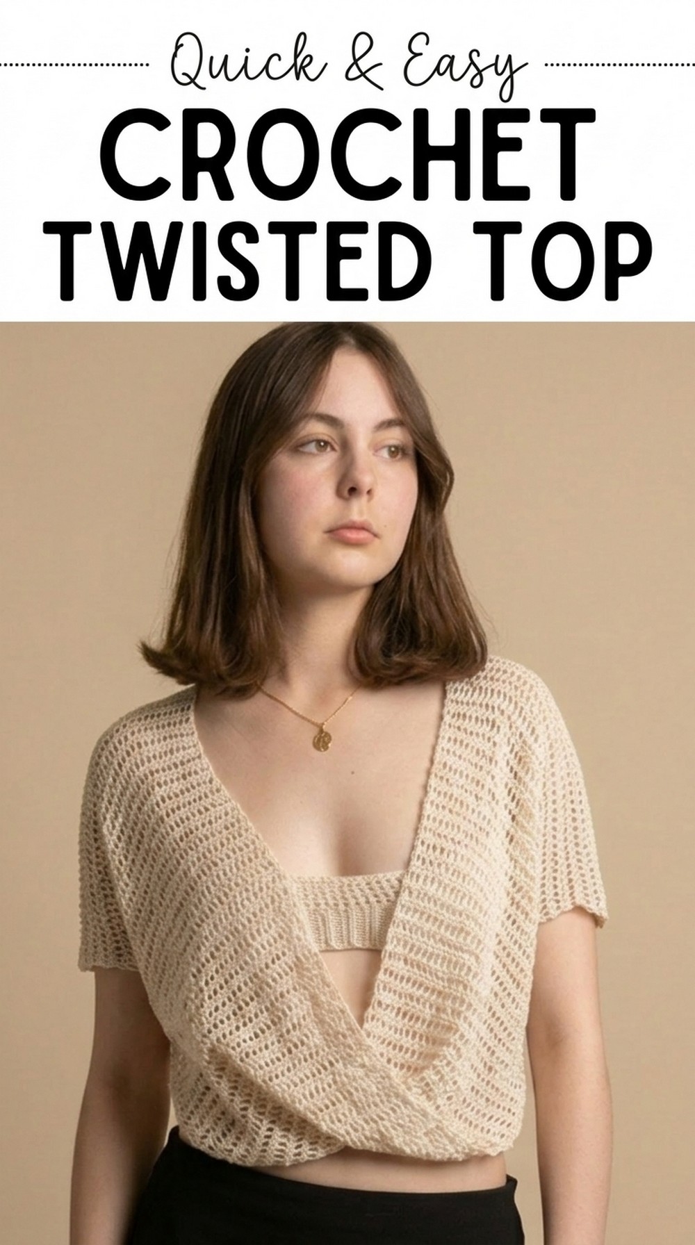 Crochet Twisted Top