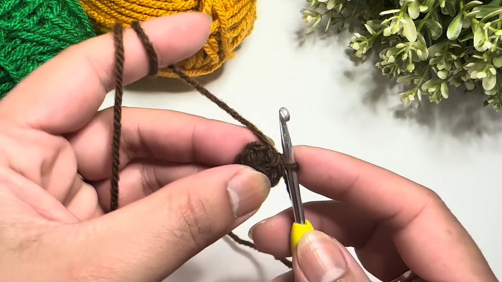 Crochet Sunflower Bookmark Pattern