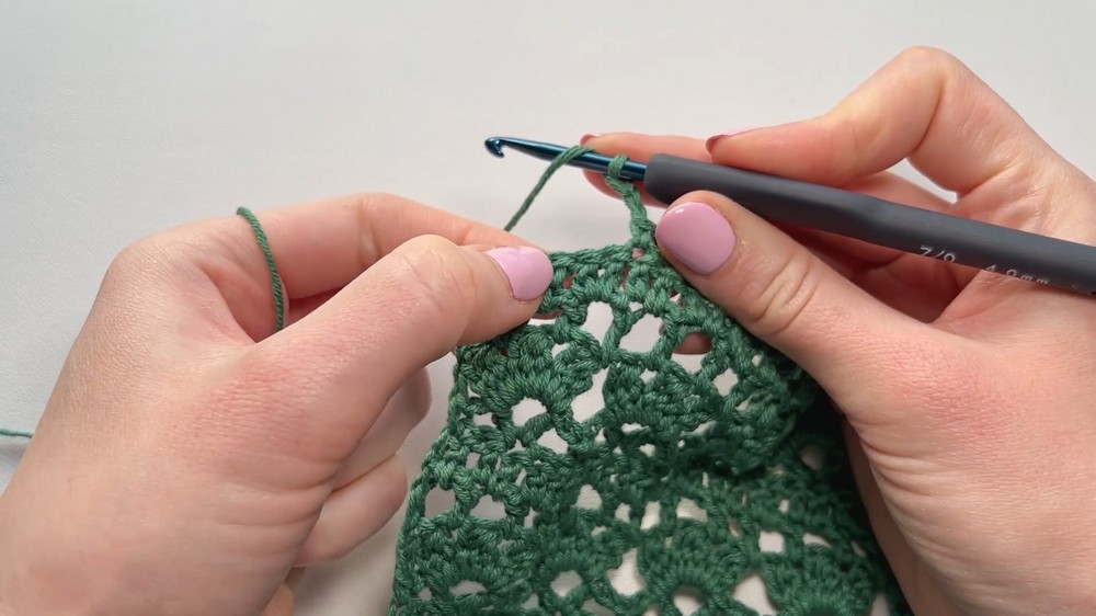Crochet Lace Mesh Shirt Pattern
