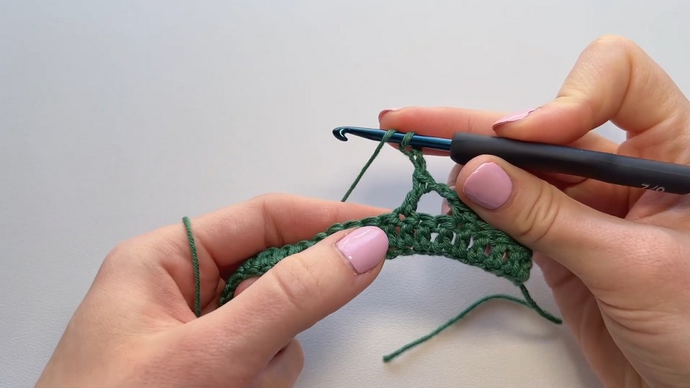 Crochet Lace Mesh Shirt Pattern