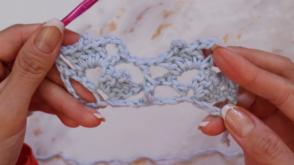 Crochet V-neck Top
