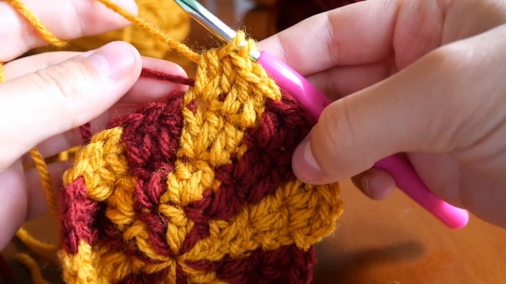 Crochet Striped Bucket Hat Pattern