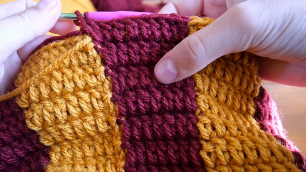 Crochet Striped Bucket Hat Pattern