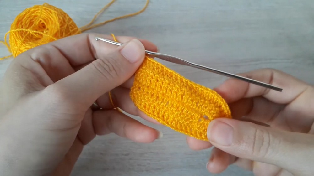 Crochet Sunflower Top 