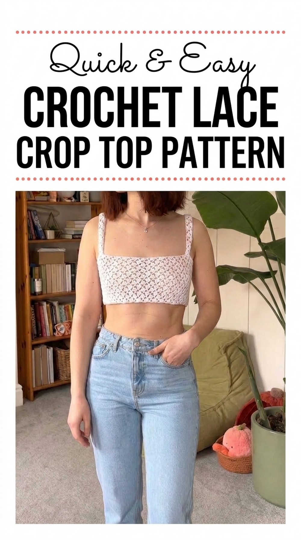 Crochet Lace Crop Top Pattern