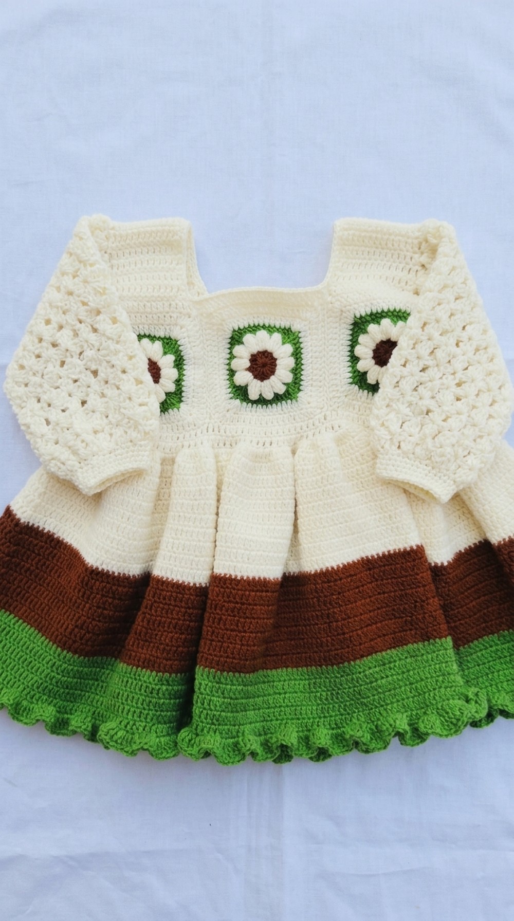 Crochet Dress Or Baby Frock Pattern