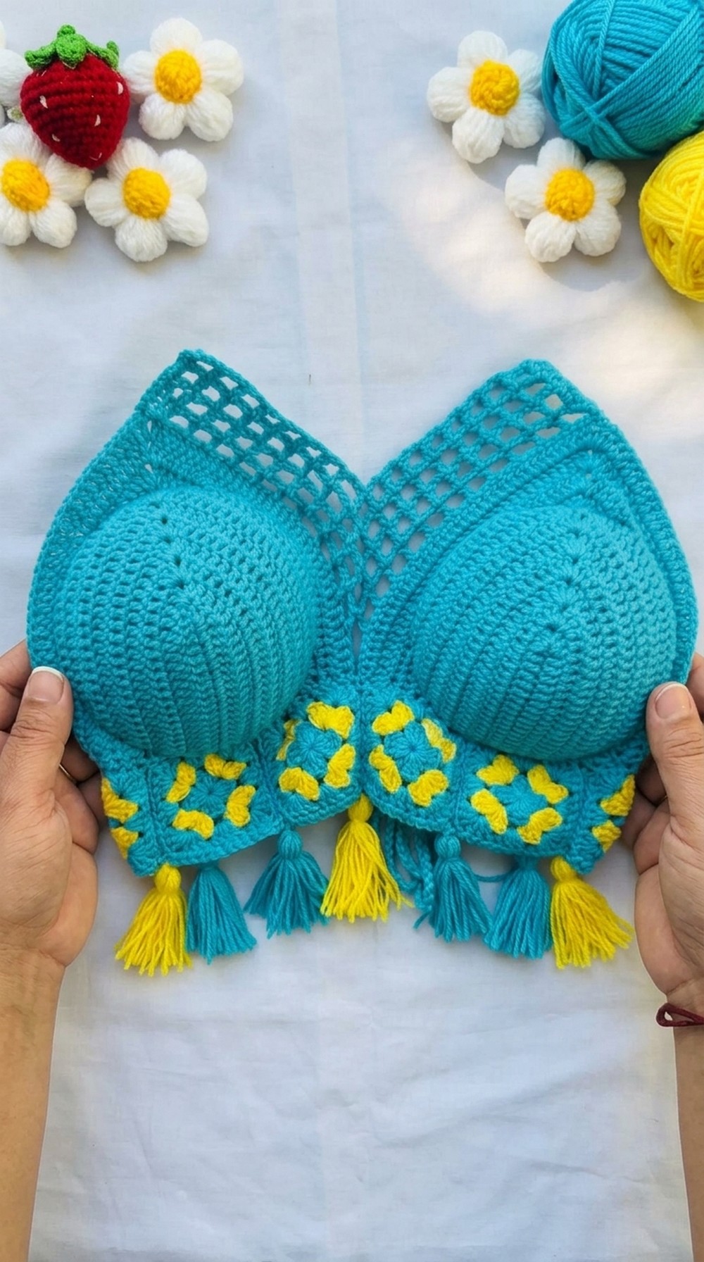 Crochet Bralette Top Pattern