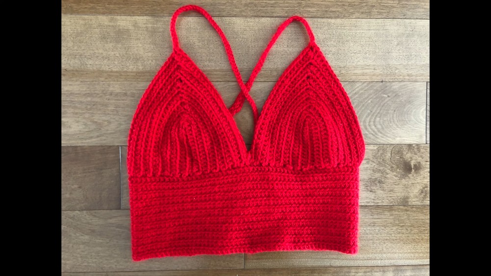 Crochet Bralette Crop Top