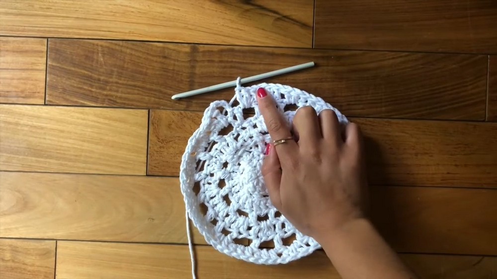 Crochet Circle Boho Bag 