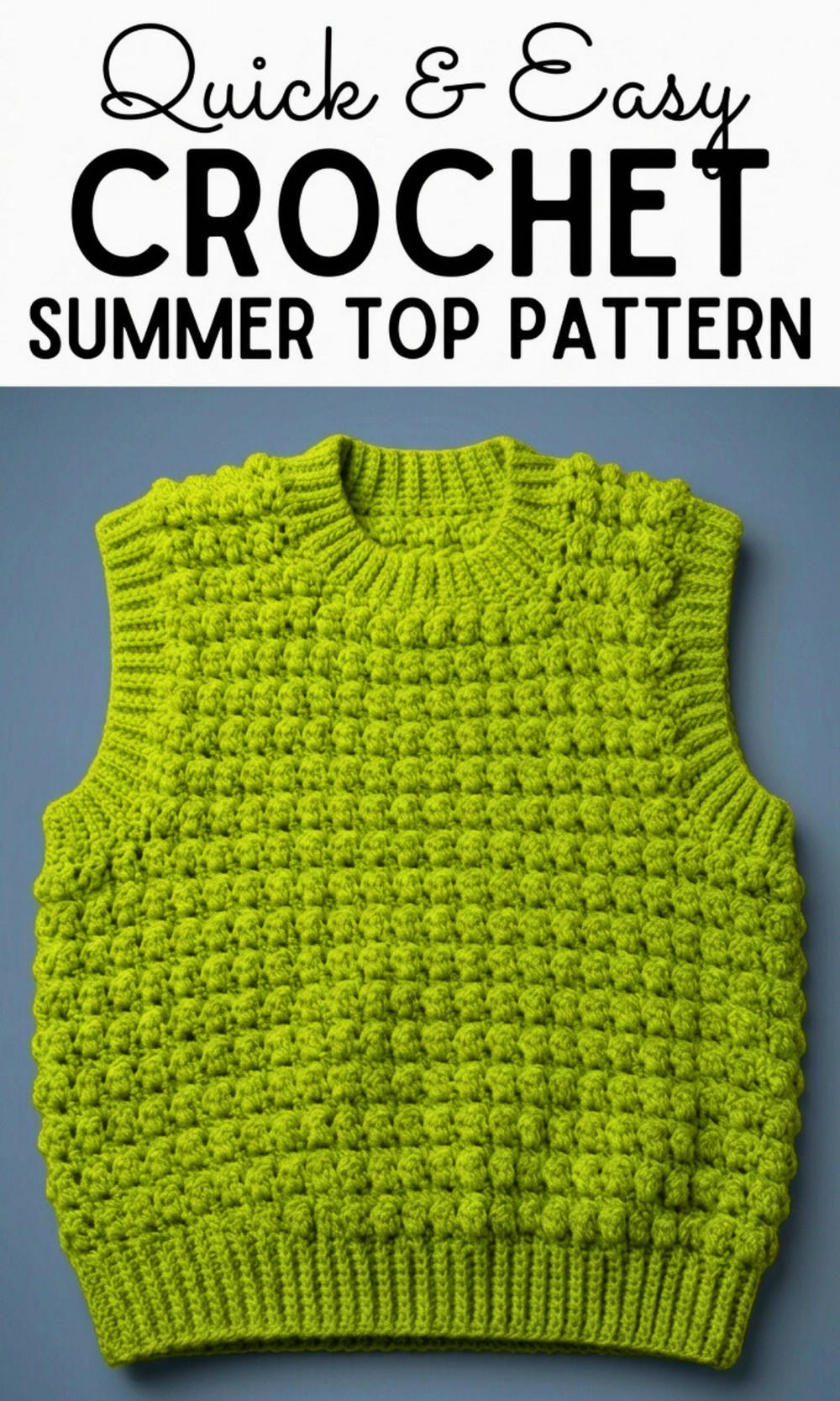 Crochet Summer Top Pattern