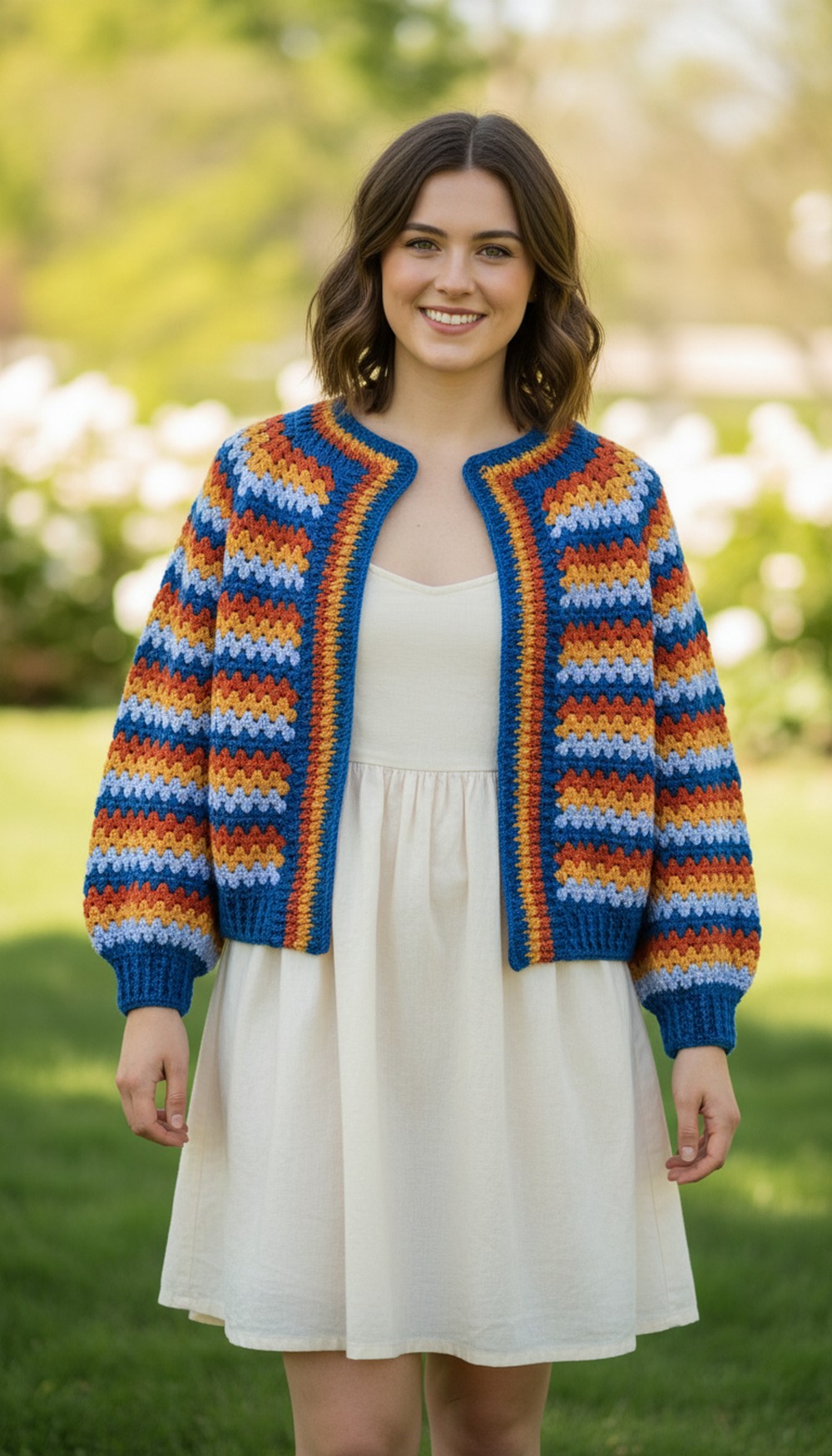 Crochet Cardigan Granny Square
