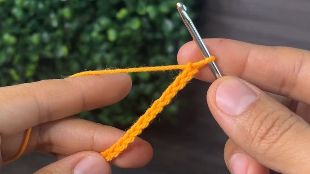 Crochet Pumpkin Keychain Pattern