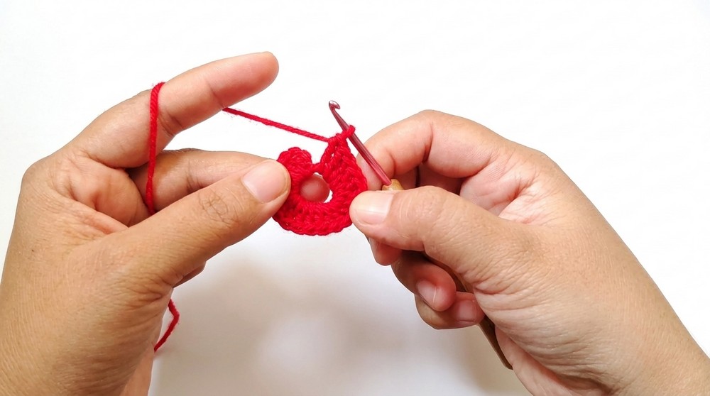 Crochet Maple Leaf Coaster Pattern