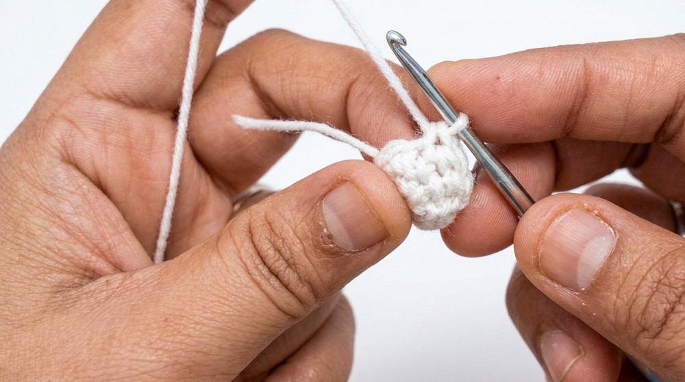 Crochet Teddy Bear Keychain Pattern