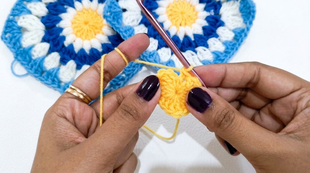 Crochet Sunburst Bag Pattern
