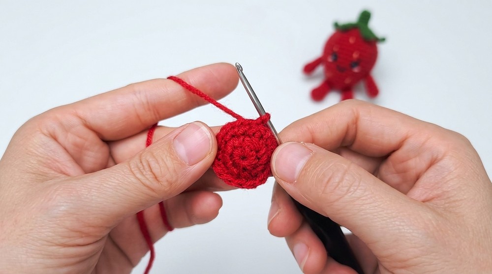 Crochet Sweet Strawberry Pattern