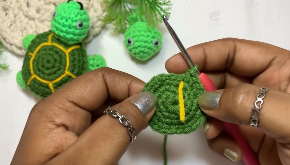 Crochet Turtle Amigurumi Pattern