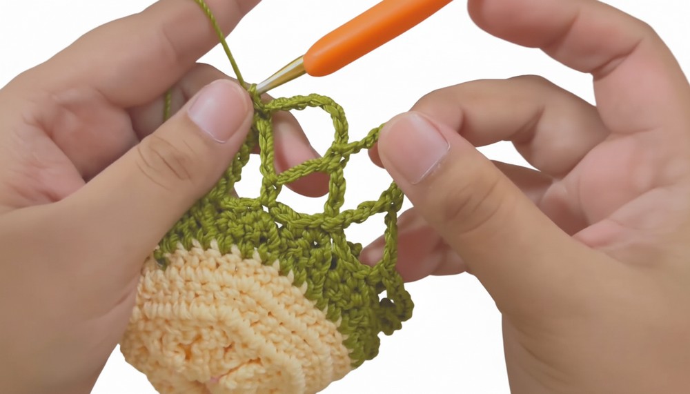 Crochet Flower Bottle Holder Pattern