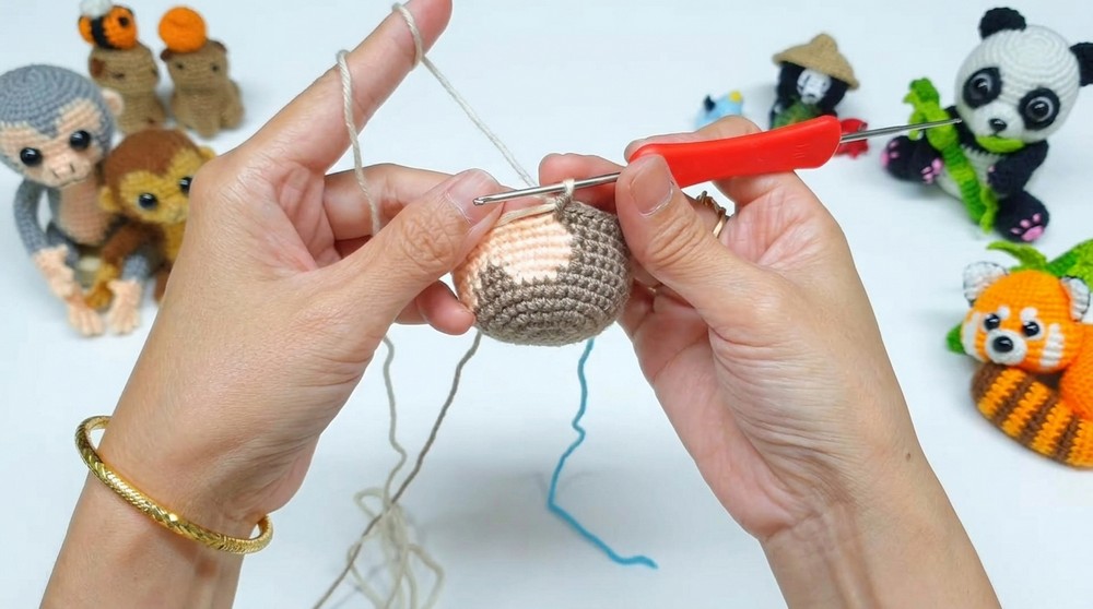 Crochet Monkey Amigurumi Pattern