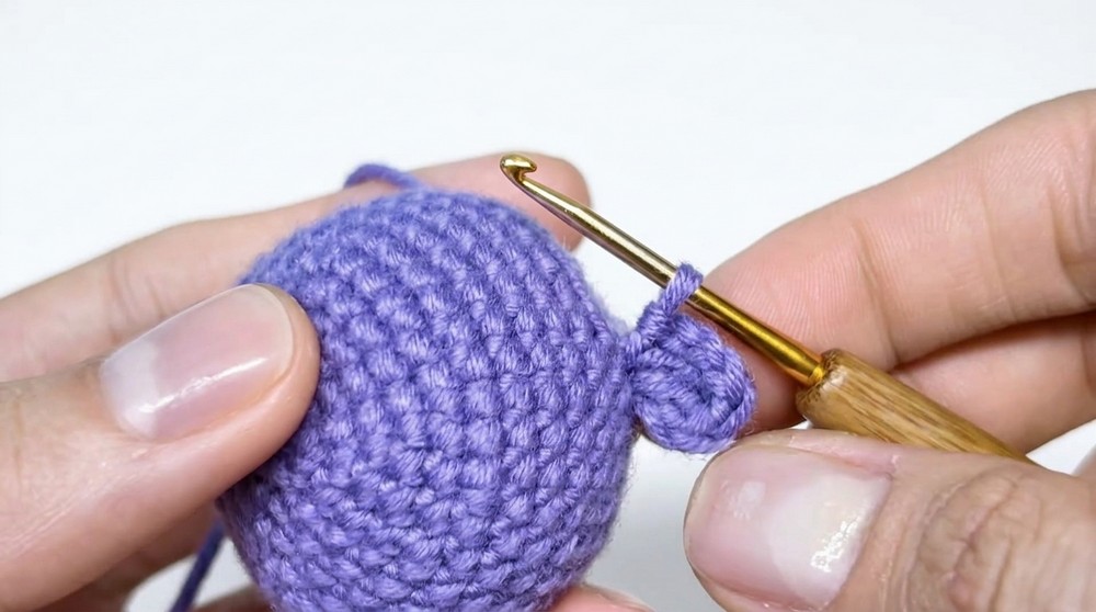 Crochet Whale Keychain Pattern