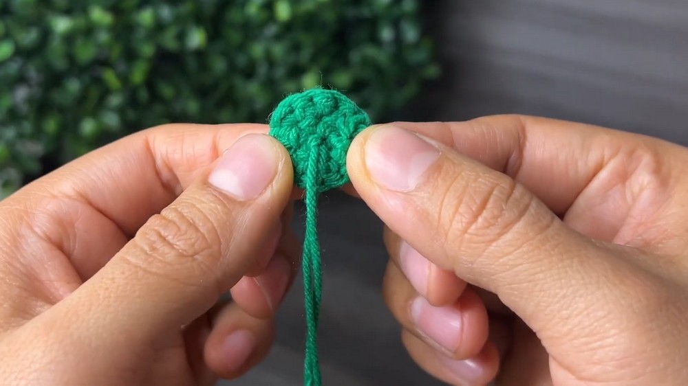 Crochet Pumpkin Keychain Pattern
