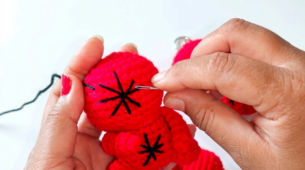 Crochet Mini Spiderman Pattern