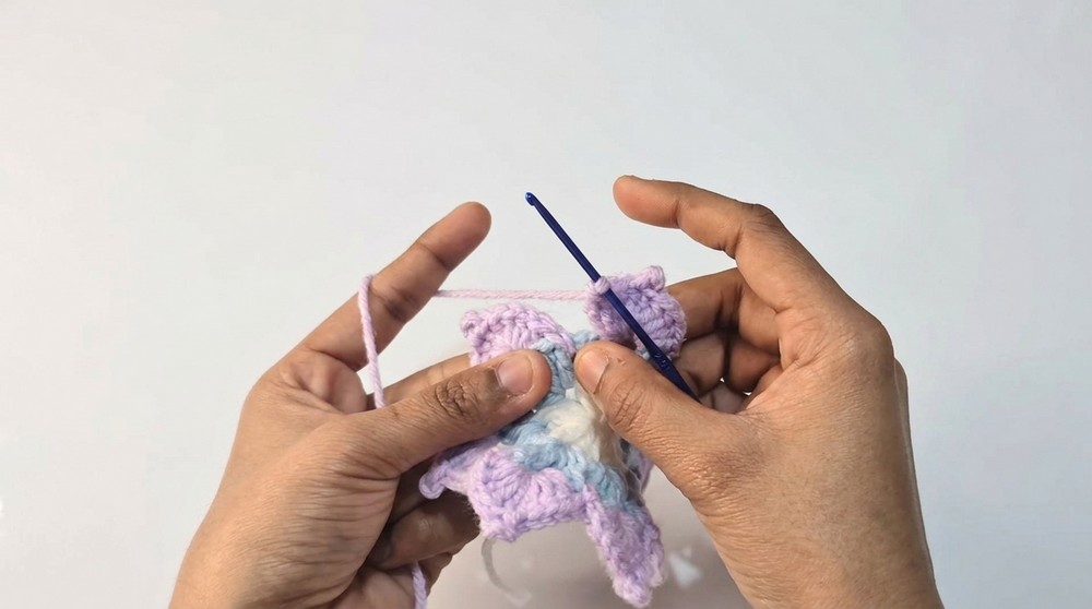 Crochet Butterfly Keychain Pattern