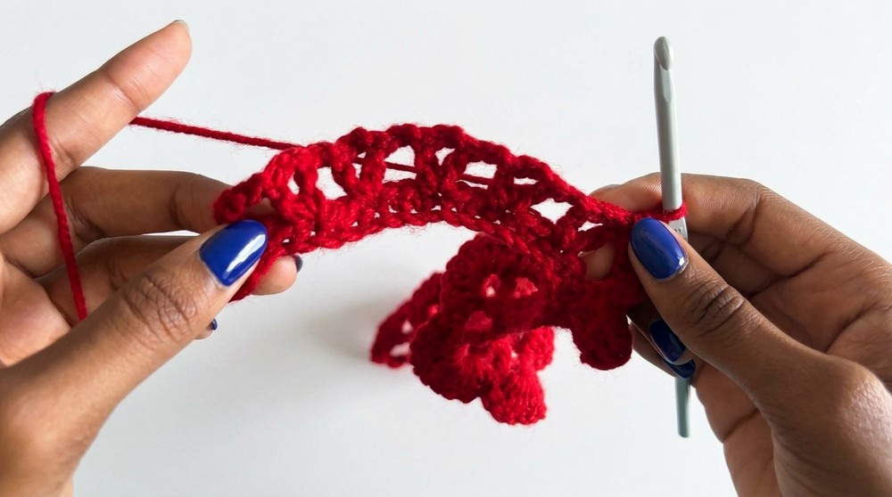 Crochet Rose Top Pattern