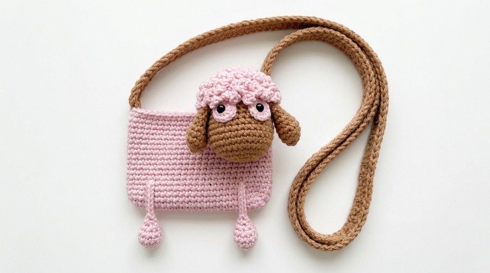 Crochet Sheep Bag Pattern