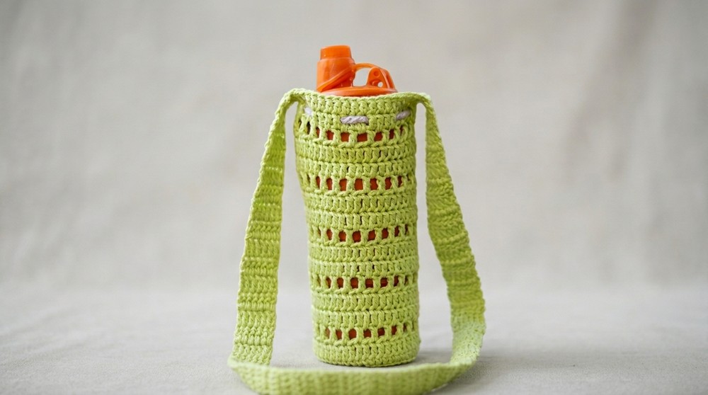 Crochet Bottle Holder Pattern