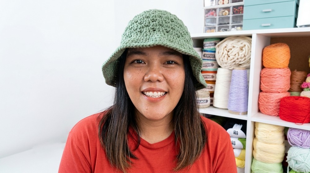Crochet Granny Bucket Hat Pattern