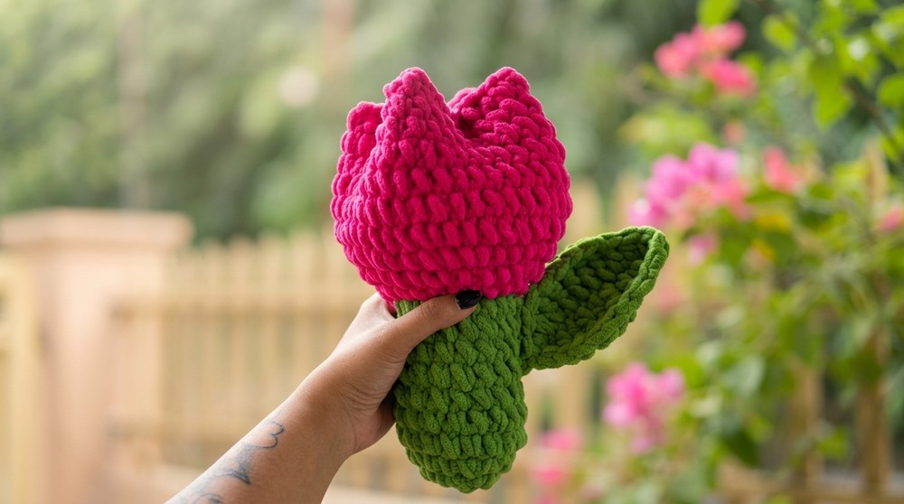 Crochet Chunky Tulip Pattern