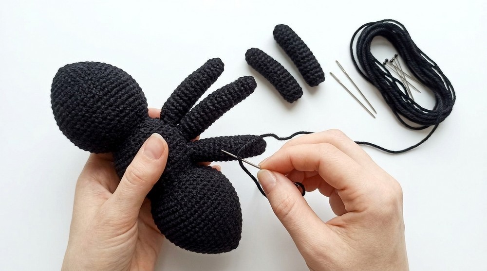 Crochet Spider Amigurumi Pattern