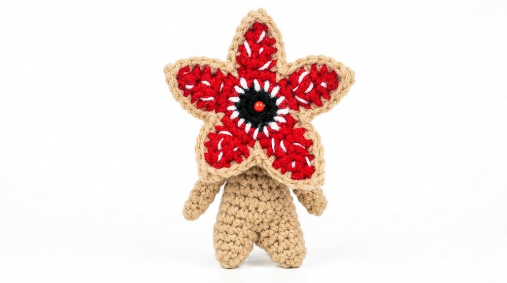 Crochet Cute Demogorgon Pattern