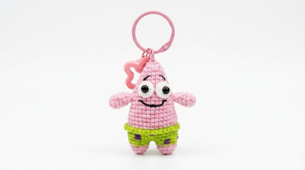 Crochet Patrick Star Amigurumi Pattern