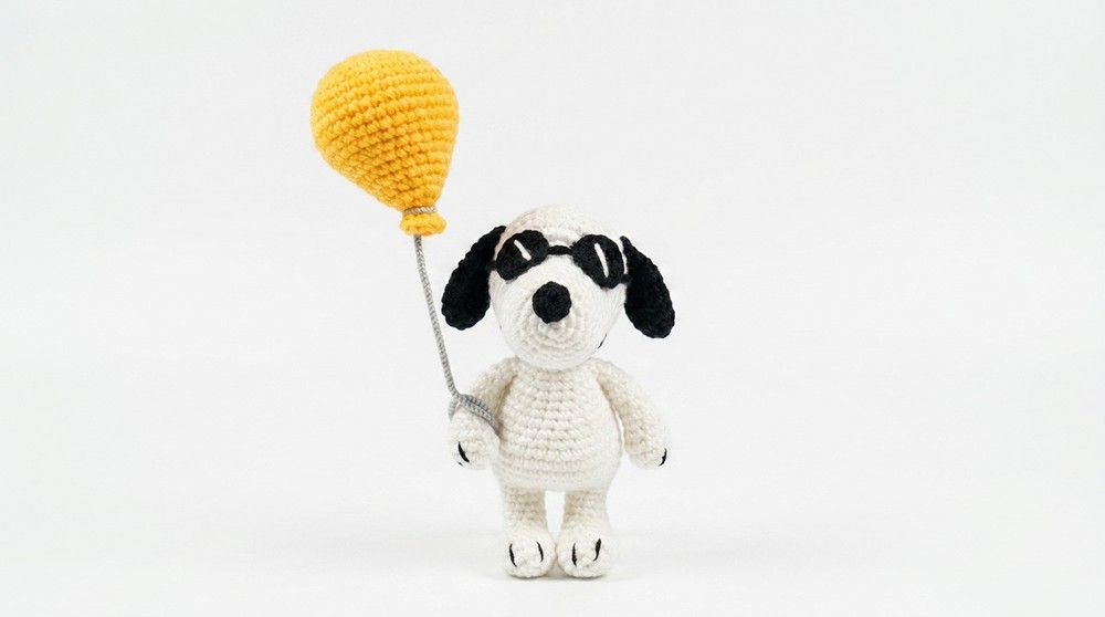 Crochet Snoopy Dog Pattern